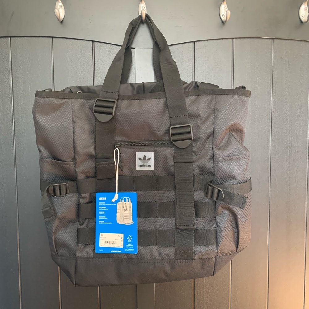 adidas Originals Utility Carryall Tote, Black